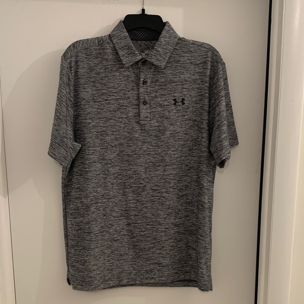 Under Armour Men's Charcoal Polo Shirt